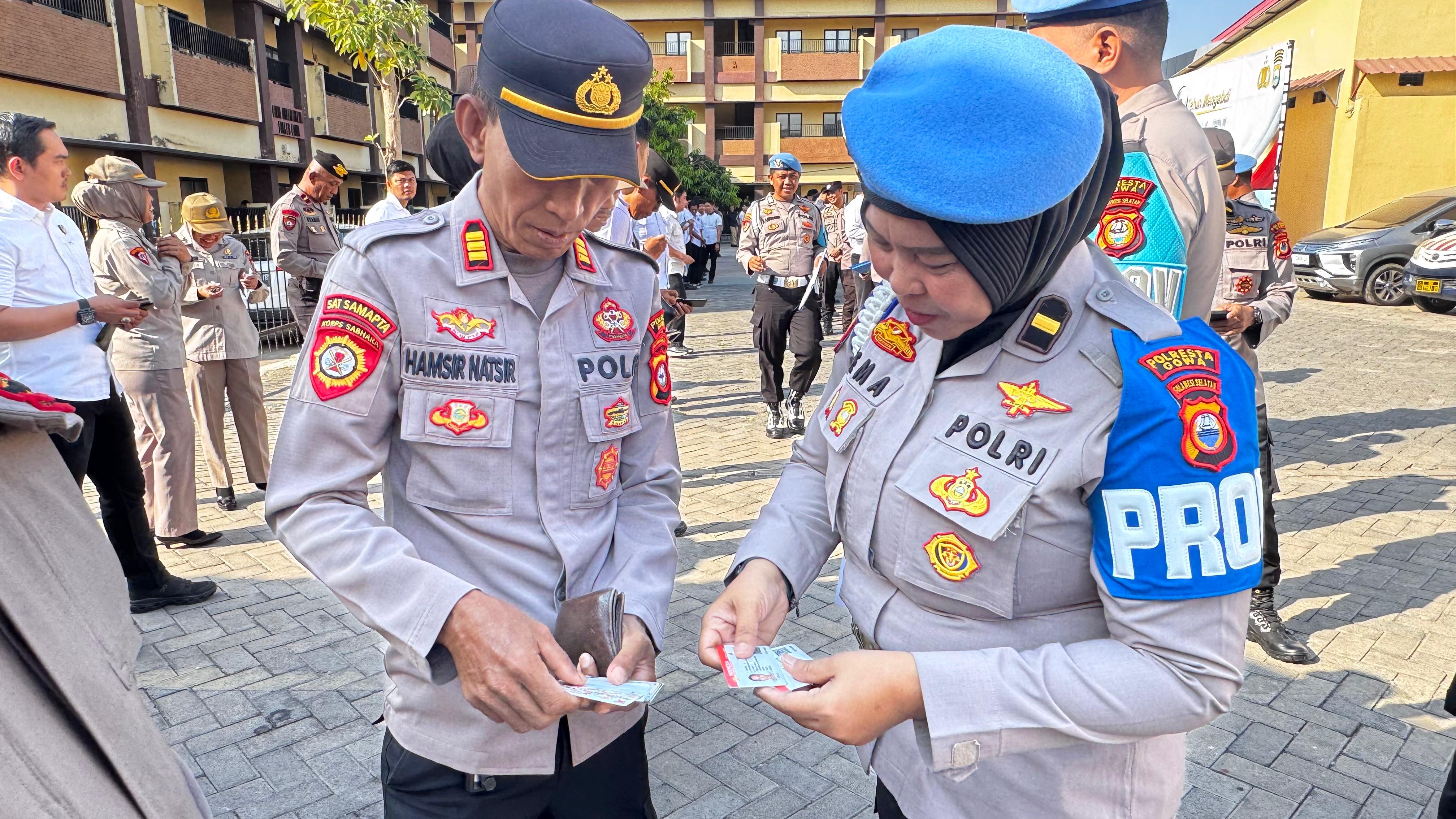 Propam Polresta Gowa Gelar Gaktiblin, Perkuat Disiplin dan Profesionalisme Personel